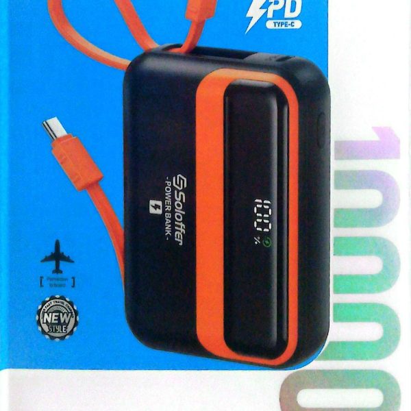پاور بانک کوچک 10000 سولفر مدل PB-1004