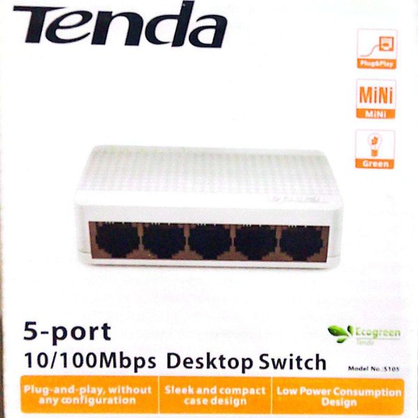 سوئیچ 5 پورت Tenda